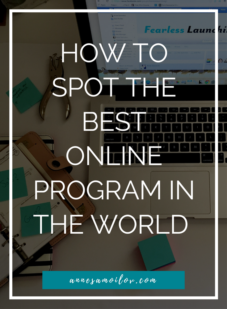 choosing the best online program