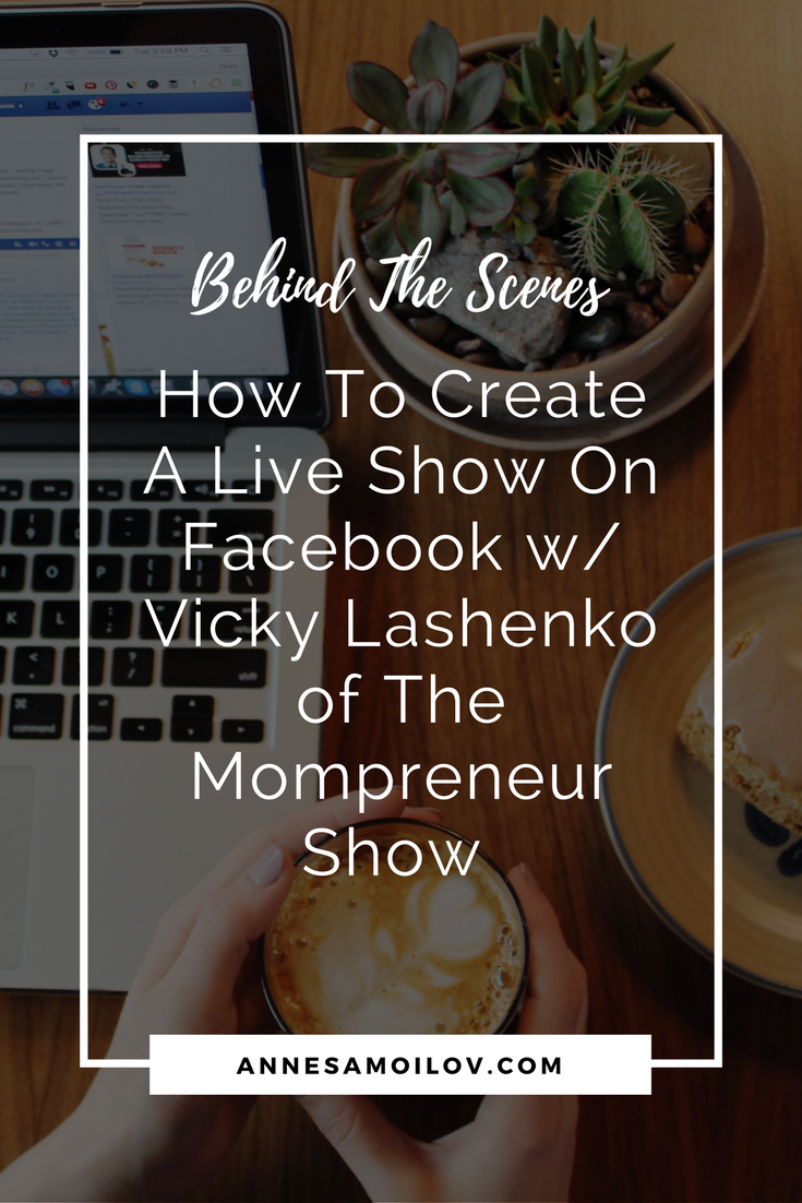 Come join us as I get the scoop on how Vicky Lashenko started her live facebook show.