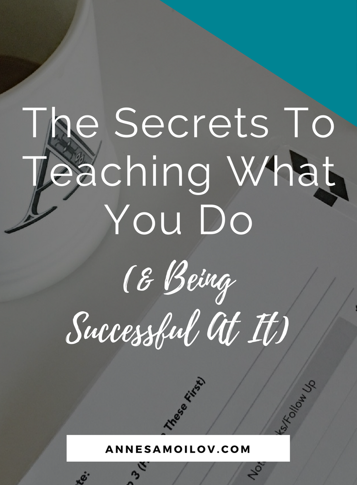 secrets to teaching