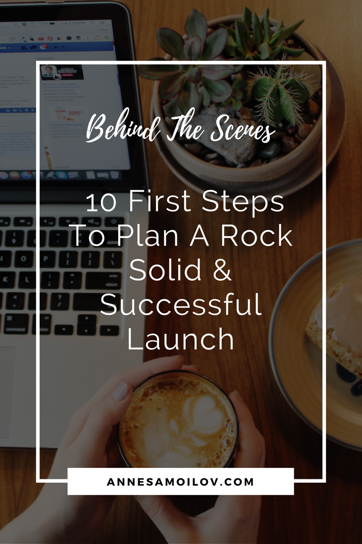 10 First Steps To Plan A Rock Solid & Successful Launch