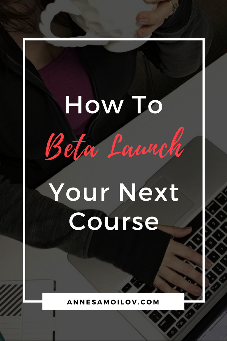beta launch your next course