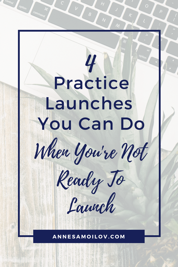 try a practice launch first