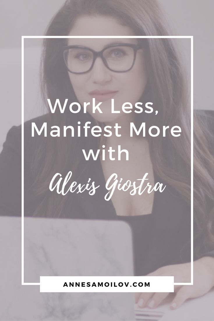 work less manifest more