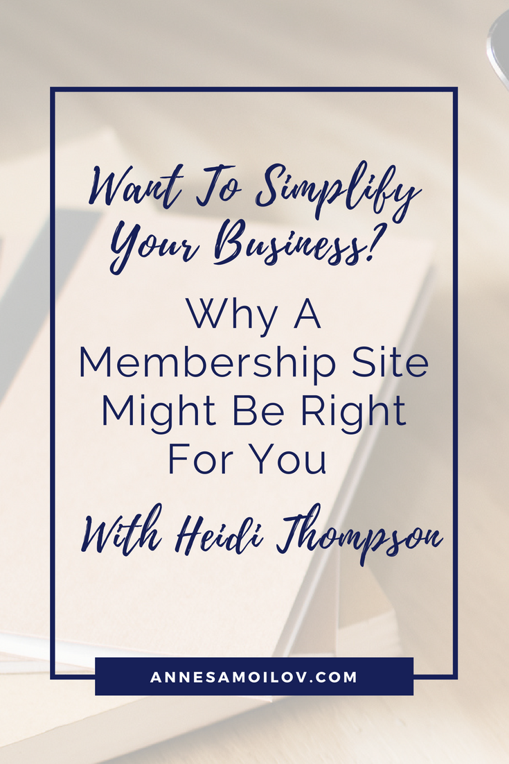 simplify your business with heidi thompson