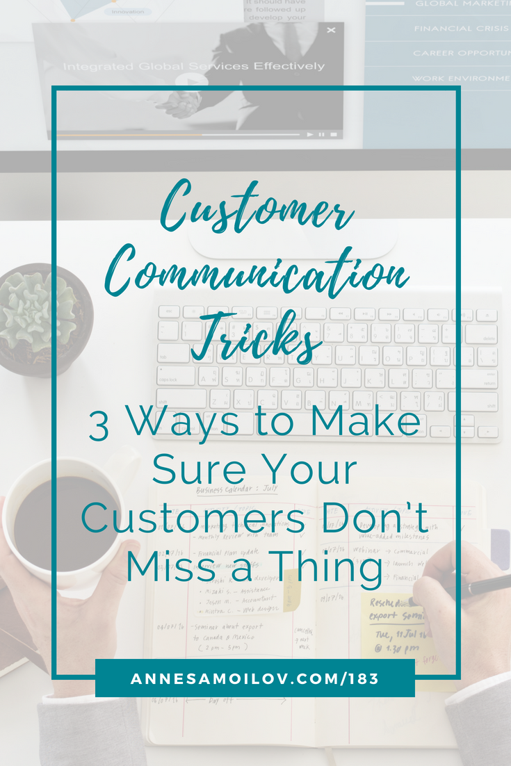 customer communication tricks