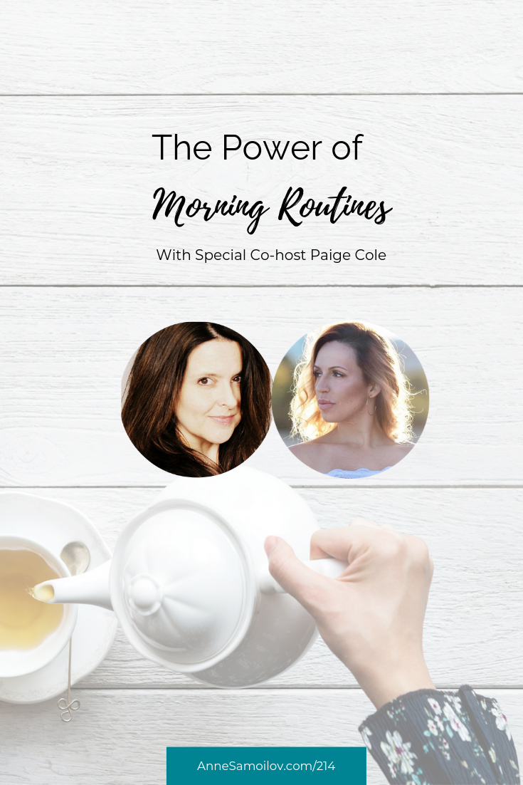 “power of morning routine
